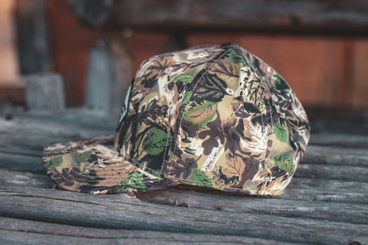 The Icon Five Panel — Leaf Camo
